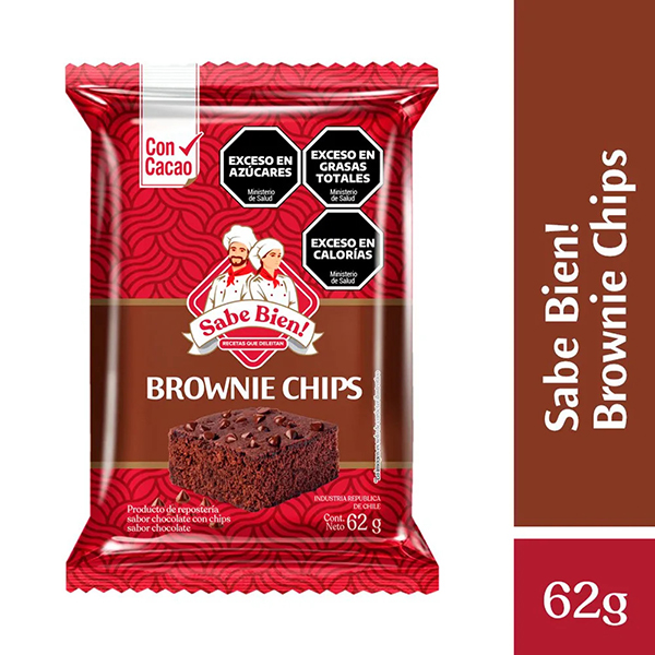 SABE BIEN! BROWNIECHIP X 62GR