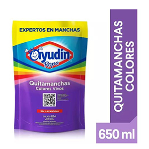 AYUDIN QUIT.ROPA COLOR DPX 650ML