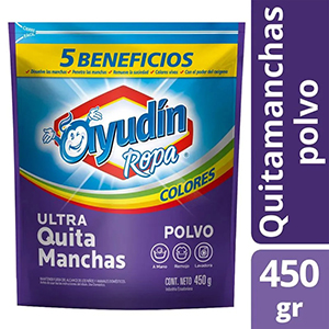 AYUDIN QUIT.PVO.ROPA COLOR DP X 450GR