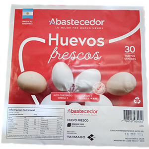 ABASTECEDOR HUEVO BCO X30U