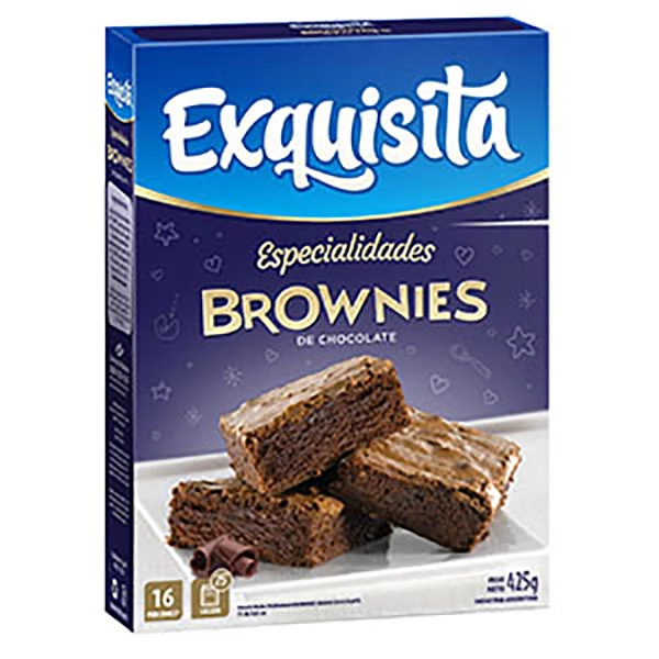 EXQUISITA BROWNIES X425G