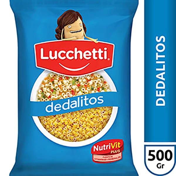 LUCCHETTI FIDEOS SOPA DEDALIX500G