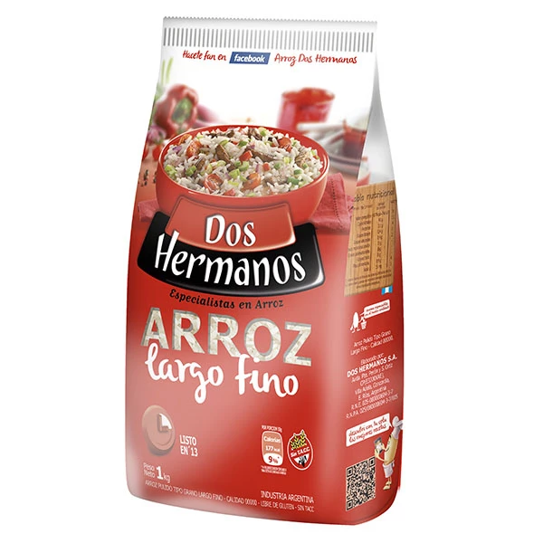 DOS HERMANOS ARROZ L.FINO X1KG