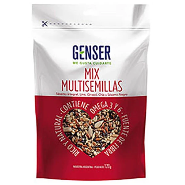 GENSER MIX MULTISEMILLAS D/P X120GR