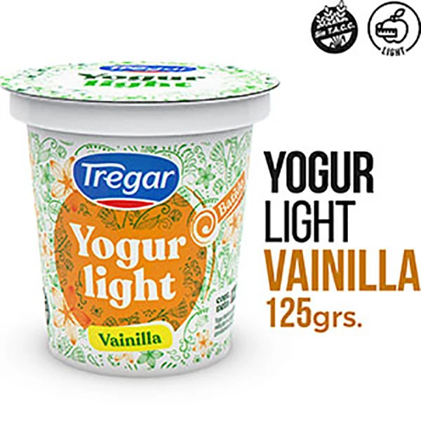 TREGAR YOGUR LIGHT CREM.VAI.X125G