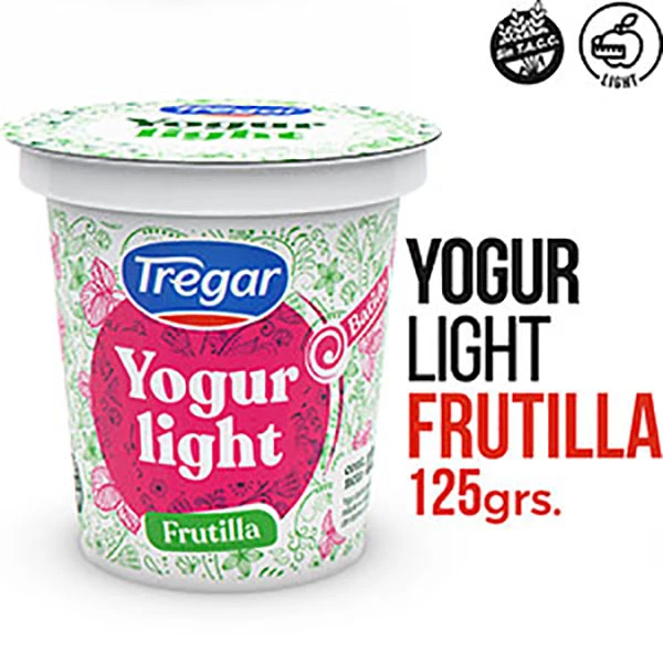 TREGAR YOGUR LIGHT CREM.FRUT.X125G