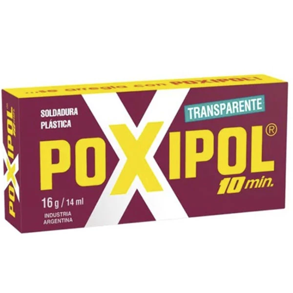 POXIPOL 10 MIN.TRANSP X16GR/14ML