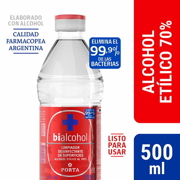 BIALCOHOL 70Â° DESINFECCION X500ML